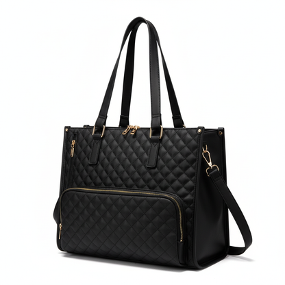 First in sales 3-in-1 Insulated Lunch Bag Combination,  with Leak Proof Layer, PU Women's Work Backpack Handbag Office bag